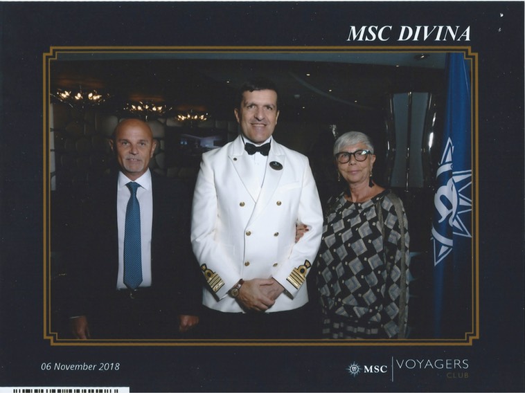Foto con capitano