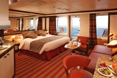 suite costa magica balcone